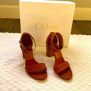 Chole heeled sandals size 40